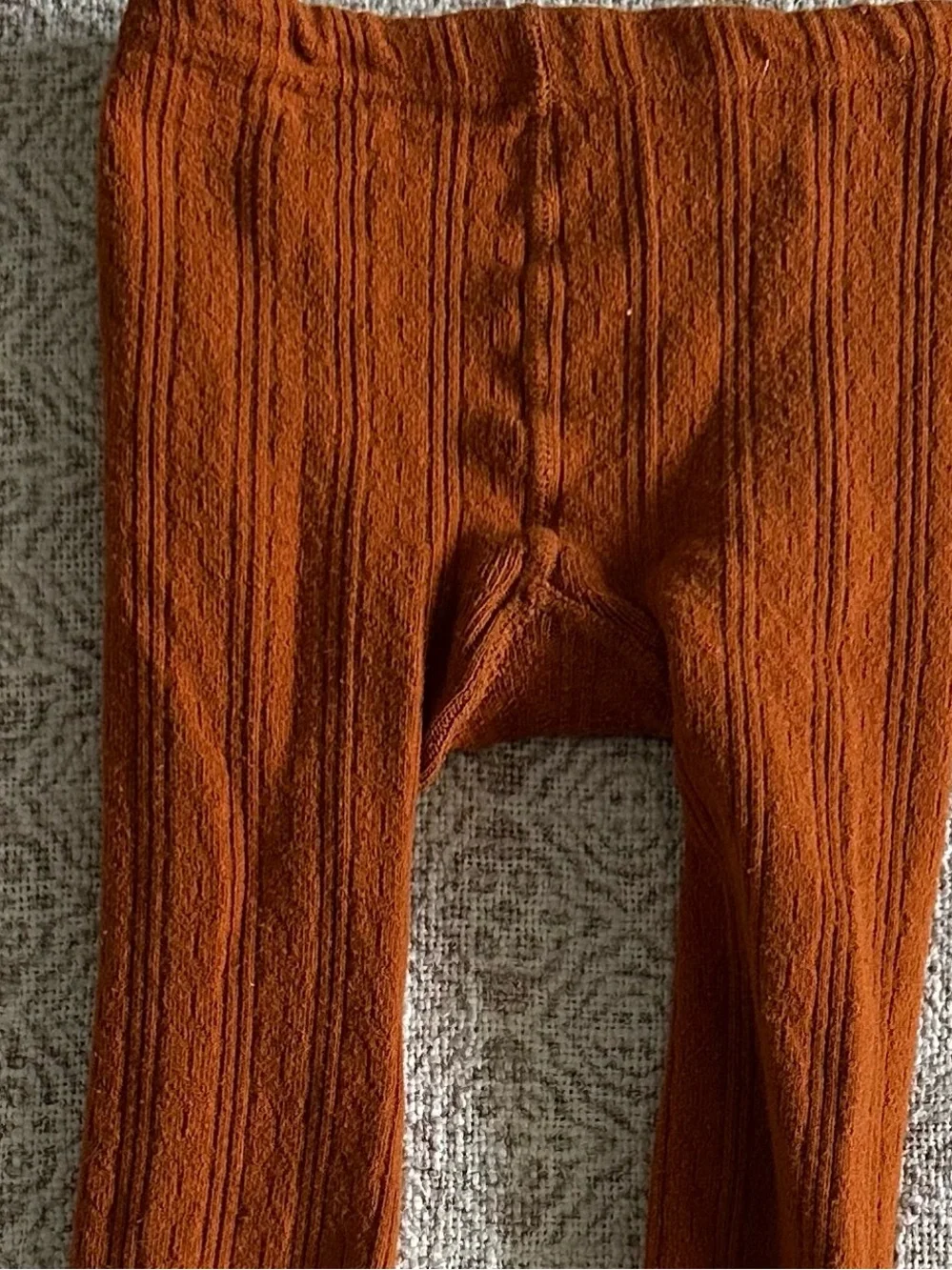 Little Stocking Co Cable Knit Tights | 7-8Y